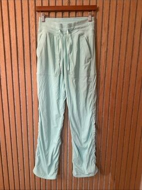 Lulu Lemon Light Aqua Mint Drawstring studio Pants